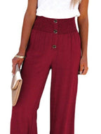 Full Size High-waisted Textured Wide Leg Pants Plus (14)