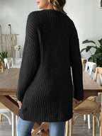 Open Front Long Sleeve Cardigan (8)