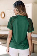 Round Neck Short Sleeve T-shirt (9)