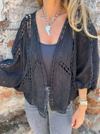 Full Size Embroidered Open Front Cardigan Plus (7)