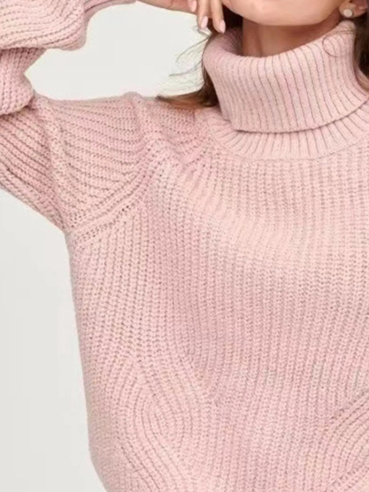 Turtleneck Long Sleeve Sweater (12)