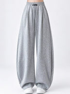 Full Size Drawstring Loose Fit Wide-leg Sweatpants Plus (2)