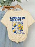Lemon Graphic Short Sleeve variant CJCS238860701AZ|CJCS238860702BY|CJCS238860703CX|CJCS238860704DW|CJCS238860705EV|CJCS238860706FU