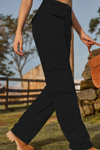 Loose Fit Long Jeans Pockets (14)
