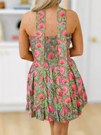 Printed Tube Mini Dress (15)