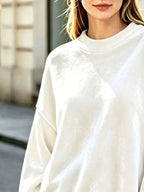 Full Size Crew Neck Dropped Shoulder Sweatshirt Plus (6)