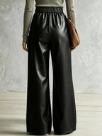 Criss-cross Wide Leg Pants (6)