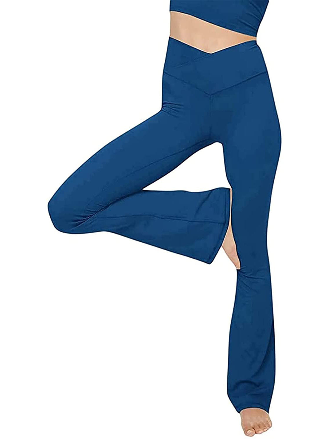 V-waist Bootcut Long Pants (27)