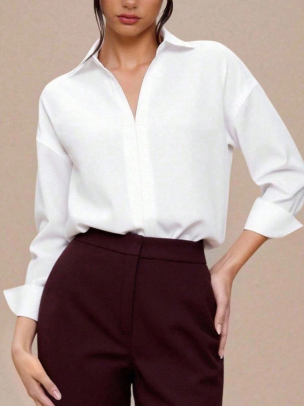 Button-down Long Sleeve Bodysuit