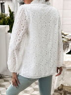 Frill Round Neck Long Sleeve Shirt (14)