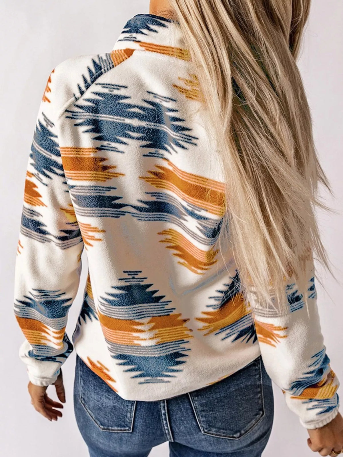 Geometric Snap Down Jacket (10)