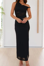 Asymmetrical Cutout Sleeveless Dress (19)