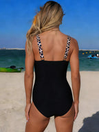 Block One-piece Swimsuit (6)