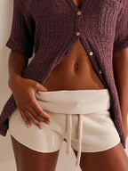 Tied Casual Shorts (4)