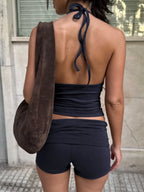 Halter Neck Cami Shorts Set (6)
