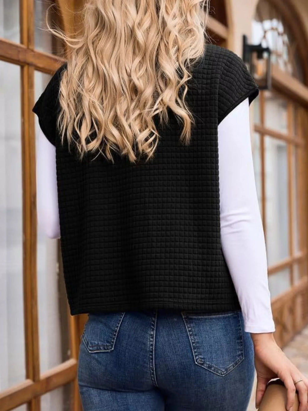 Zip-up Vest Coat (5)