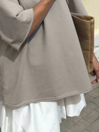 Round Neck Half Sleeve Oversized T-shirt (17)