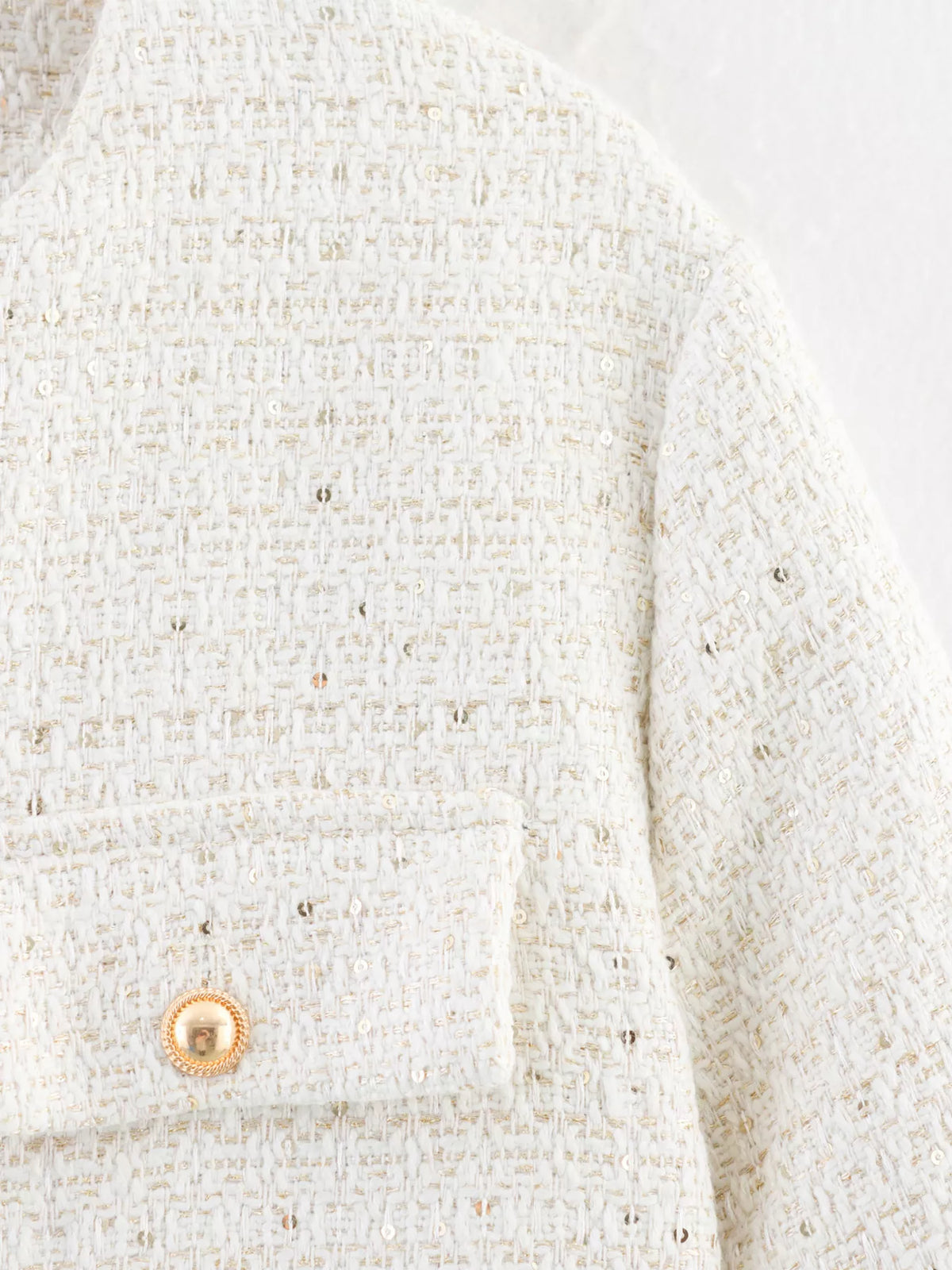 Tweed Button Up Cropped Outerwear (9)