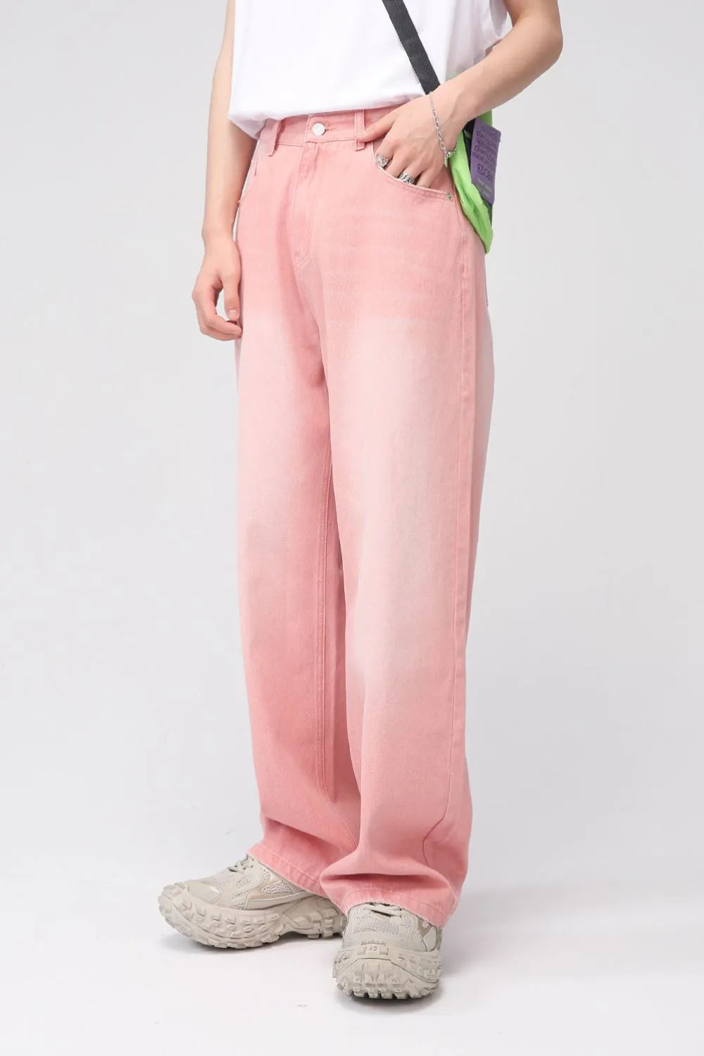 Pocketed Baggy Jeans (2)