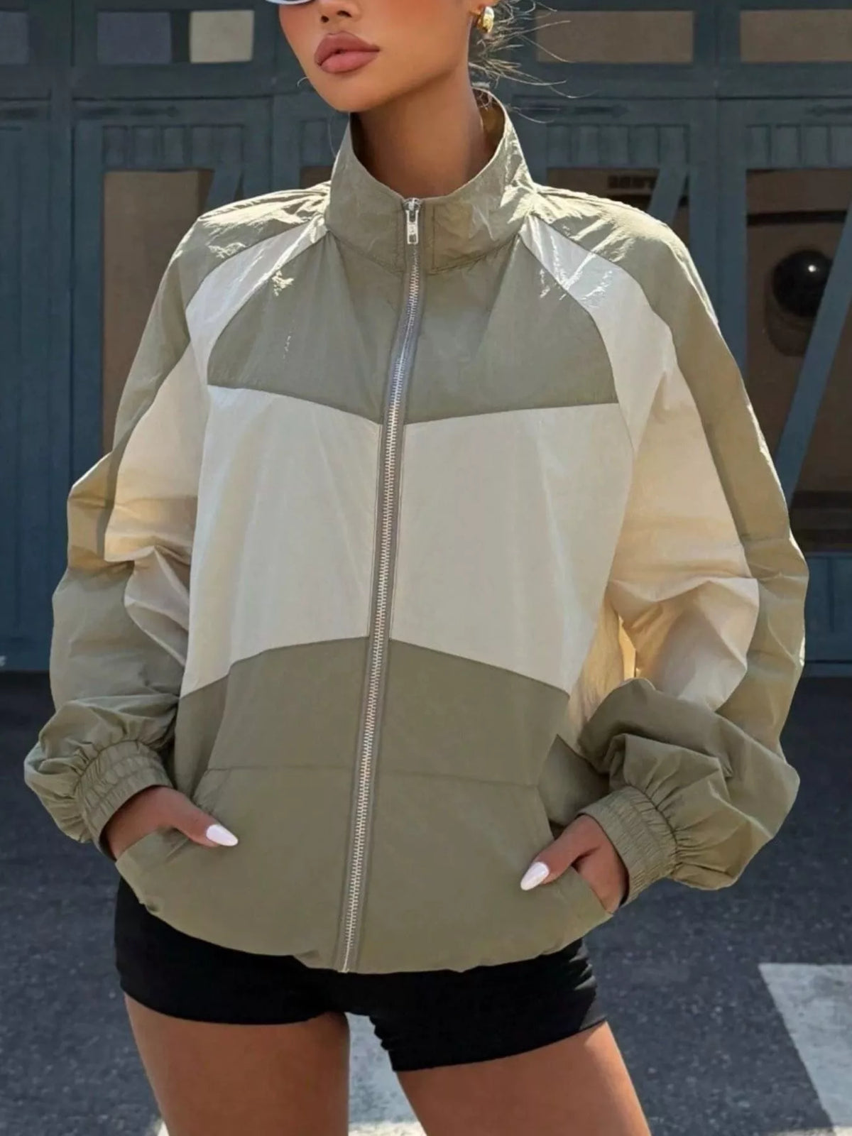 Block Zip-up Jacket (14)