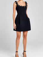 Floral Sleeveless Mini Dress Pockets (10)