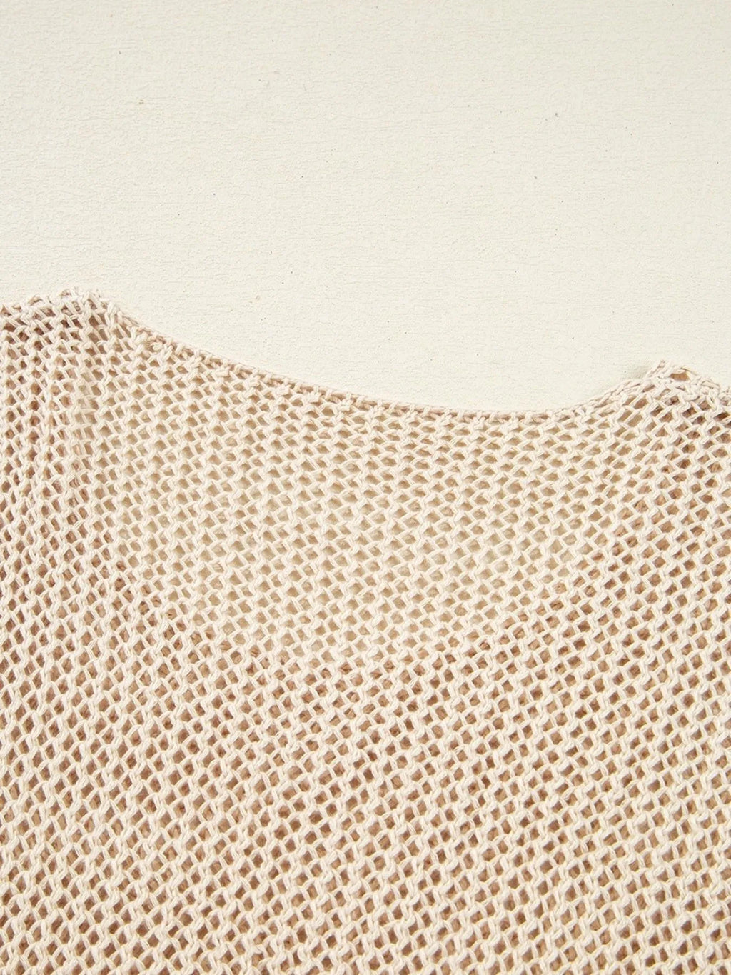 Lightweight Openwork Knit Cover Up (5)