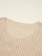 Lightweight Openwork Knit Cover Up (5)