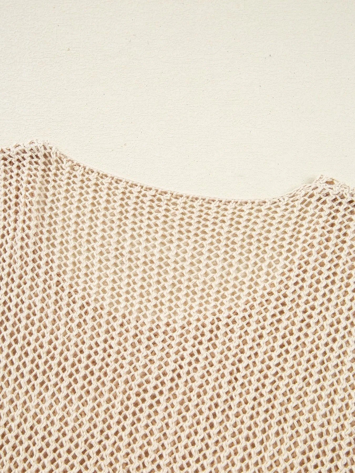 Lightweight Openwork Knit Cover Up (5)