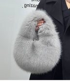 Portable Fur Bag Fall Winter Popular photo 11