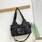 Large-capacity Multi-pocket Shoulder Bag photo 4