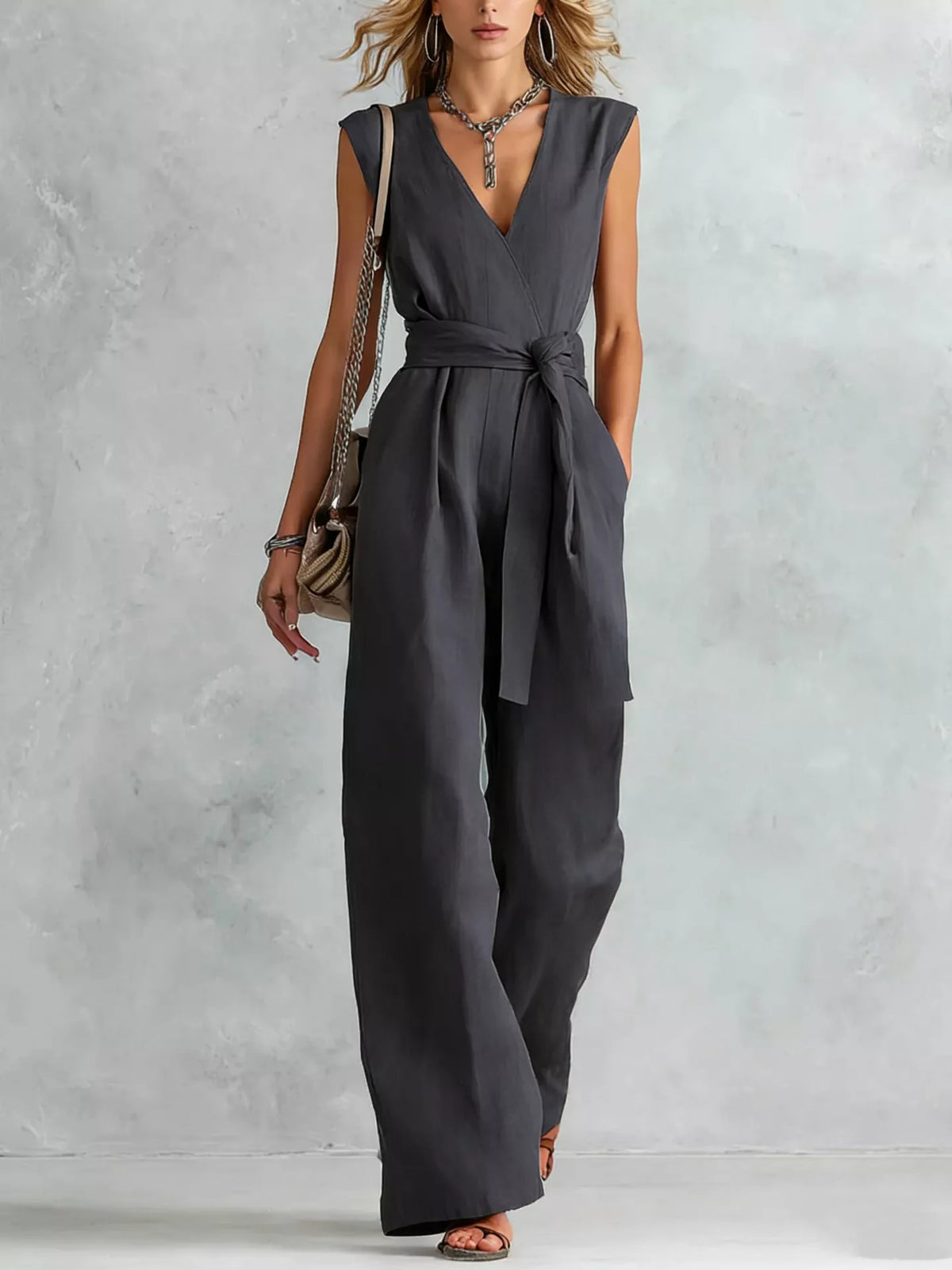 Sleeveless Wide Leg Jumpsuit (7)