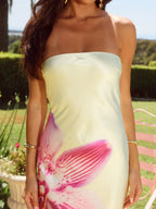 Printed Tube Maxi Dress (8)