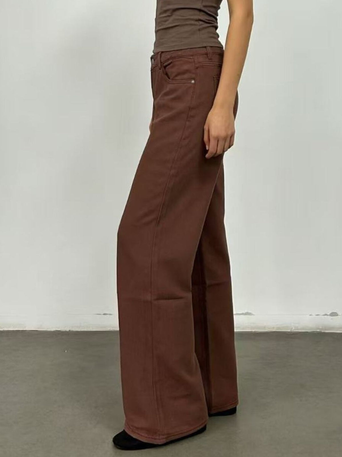 Butterfly Back Wide Leg Jeans (14)