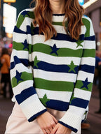 Stars Stripes Long Sleeve Sweater (16)