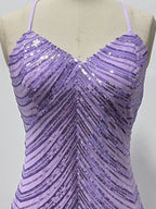 Sleeveless Sequin Embellished Bodycon Mini Cami Dress (26)
