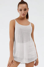 Scoop Neck Spaghetti Strap Knit Cami (5)
