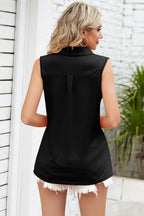 Ruched Johnny Collar Tank (9)