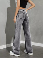 High Waist Wide Leg Jeans (14)