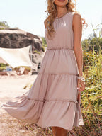 Frill Tiered Midi Dress (10)