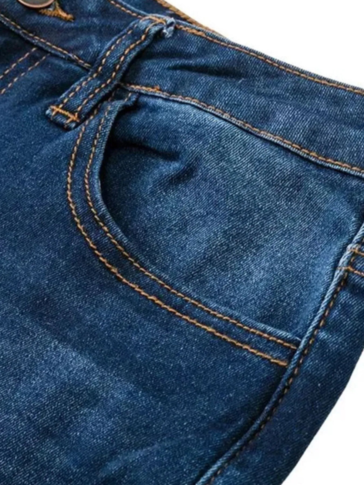 Full Size Distressed Raw Hem Flare Jeans Plus (3)