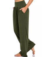 High-waisted Wide-leg Pants (15)