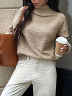 Turtleneck Long Sleeve Sweater (2)