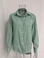 Striped Button-down Relaxed Fit Shirt (5)