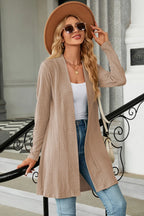 Open Front Long Sleeve Cardigan (21)