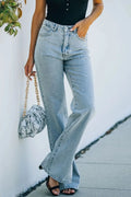Side Slit Jeans Pockets