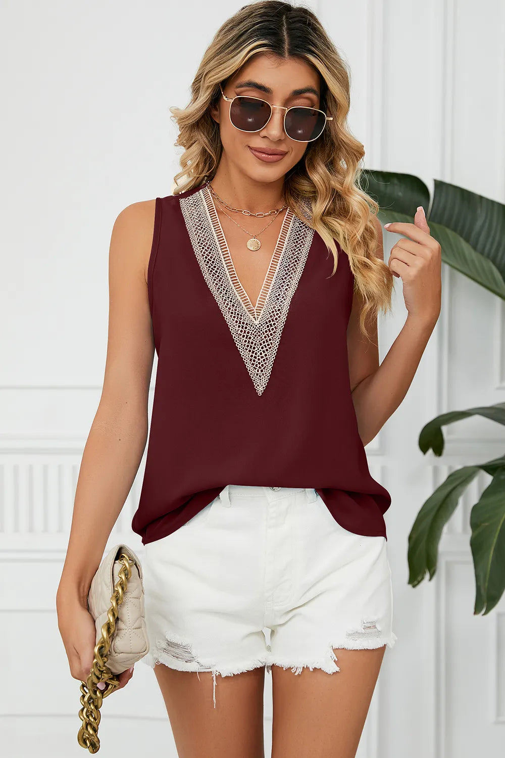 V-neck Wide Strap Tank (17)
