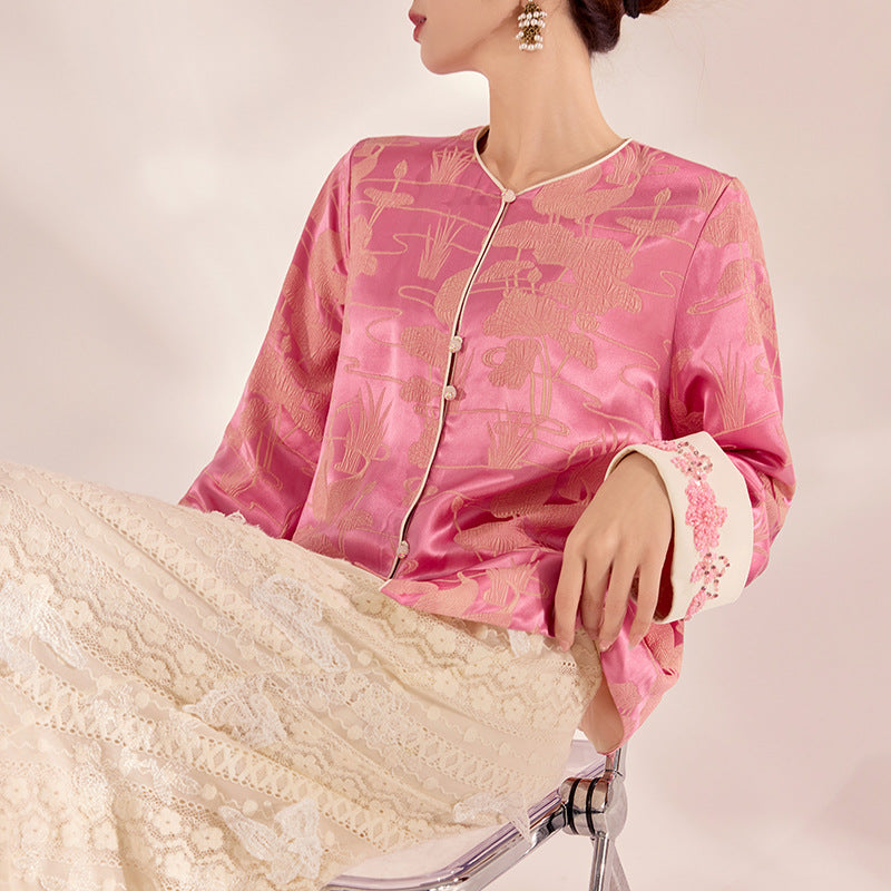 Chinese Retro Beaded Coat photo 5