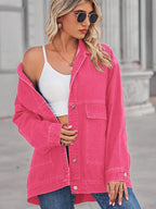 Button Up Long Sleeve Denim Jacket (3)