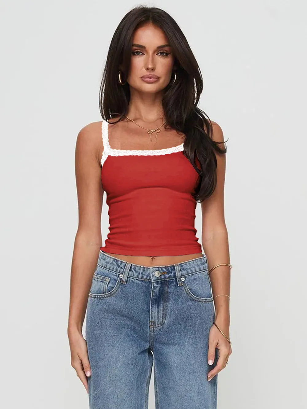 Lace Detail Cropped Cami (15)