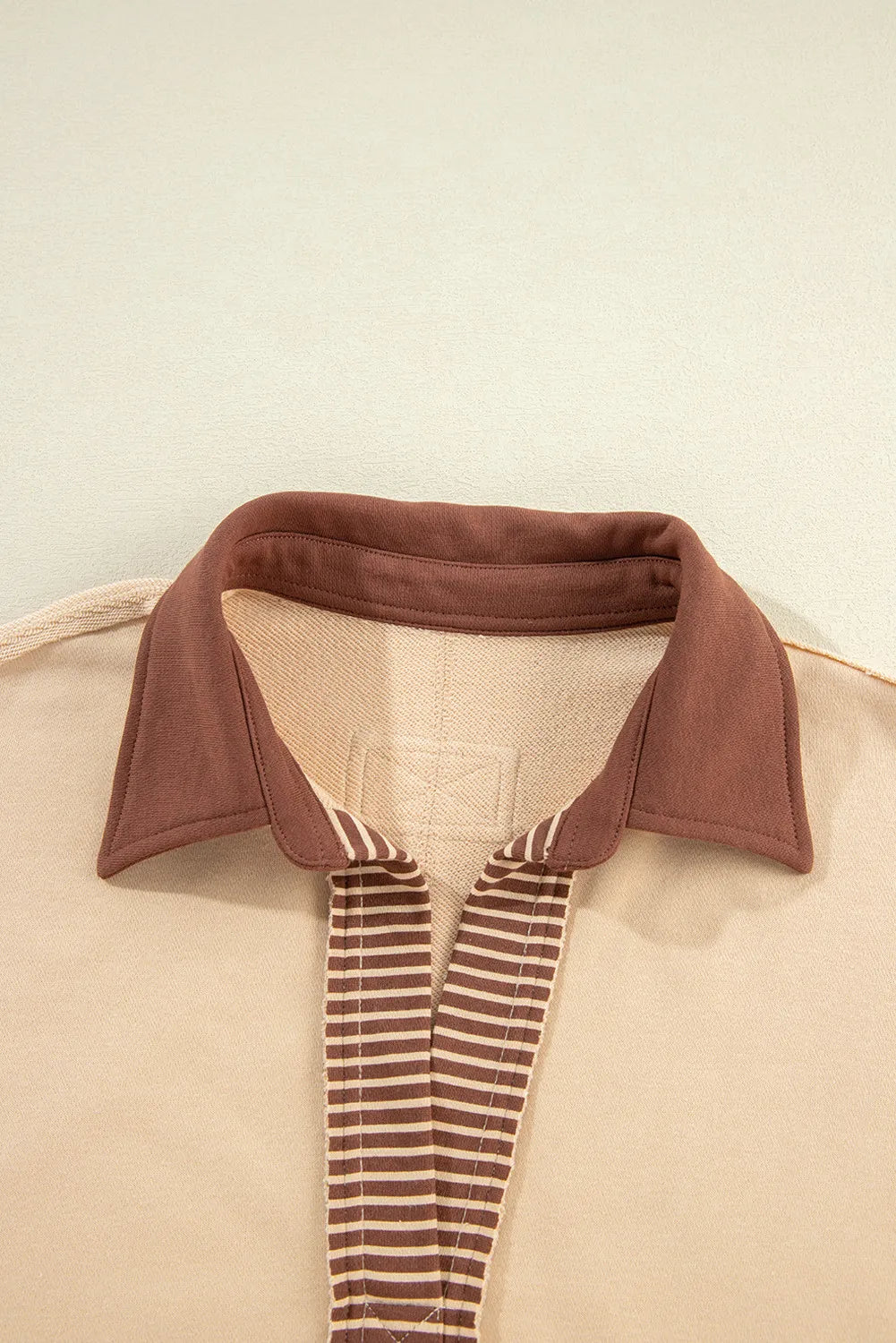 Collared Neck Long Sleeve Sweatshirt (12)